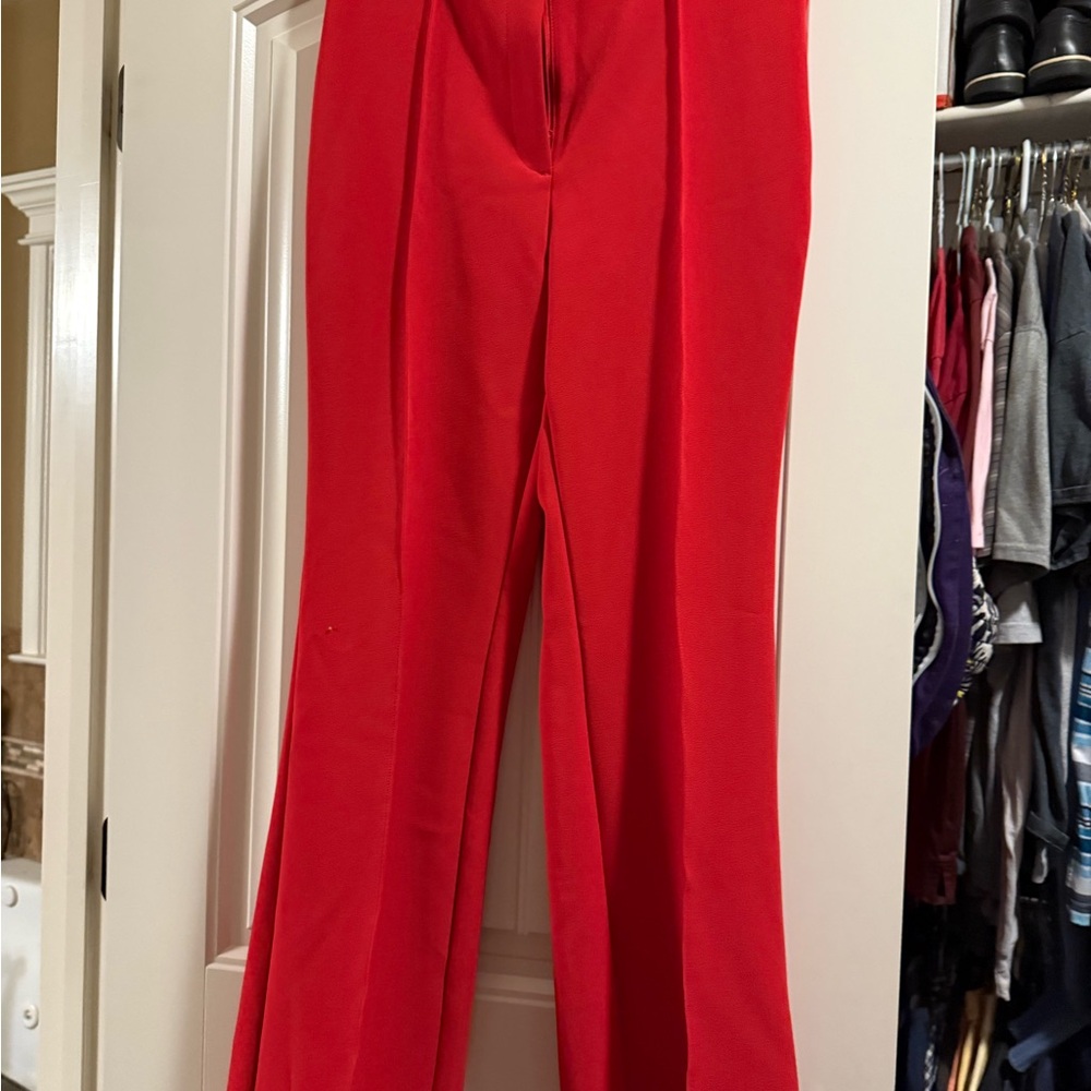 Red Women's Pants
